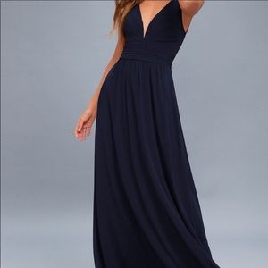 Navy Formal Dress